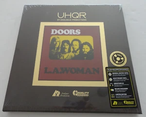 DOORS ~ L.A. WOMAN ~ LIMITED EDITION NUMBERED UHQR 2x CLARITY VINYL LPs BOX SET - Picture 1 of 4