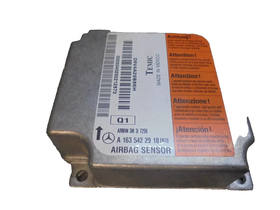 A1635422918 CENTRALINA AIRBAG MERCEDES CLASSE M W163 - Immagine 1 di 1