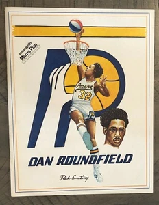 1975/76 INDIANA PACERS ABA PROGRAMM DAN ROUNDFIELD COVER EX+ ZUSTAND UNSORED - Bild 1 von 3