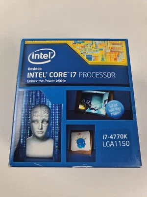 processeur intel core i7 4770k 3.50 GHz socket intel lga1150 lga 1150 h3 z97 h97 - Immagine 1 di 2