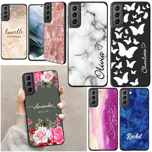 Personalisierte Gummi Hülle Handy Cover für Samsung Galaxy A14 A13 A03S A54 A32 A23 - Bild 1 von 83