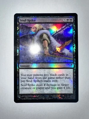 MTG -  Soul Spike - Foil - ColdSnap #70 MAGIC SEE PICTURES MP - Image 1 of 4