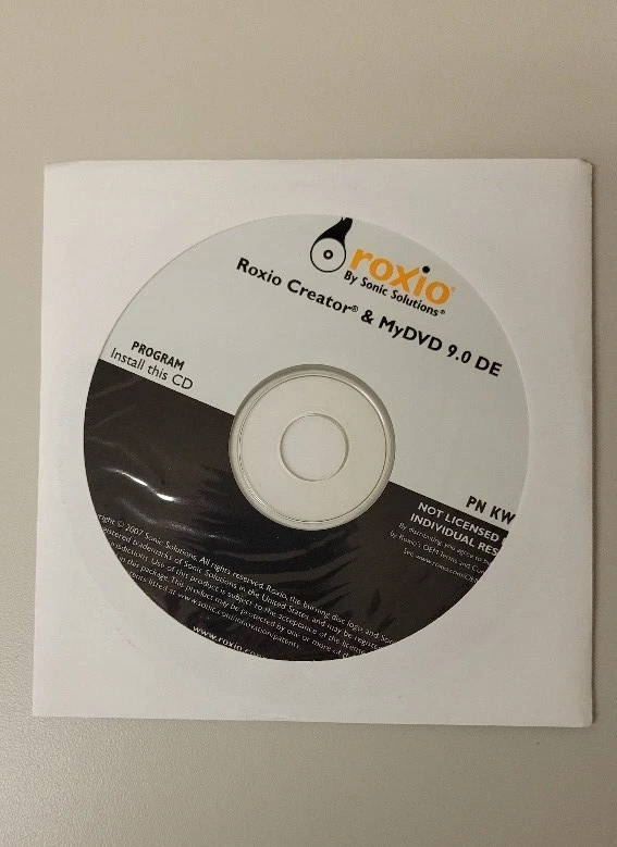 Roxio Creator & My DVD 9.0 DE for Windows - Image 1 of 1