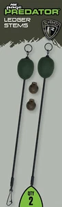 Fox Rage Predator Ledger Stems Medium Pack of 2 Deadbait Pike Fishing FAC105 - Picture 1 of 3