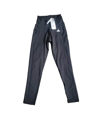 Adidas Aeroready Circuit 7/8  Workout Fitness Tight Leggings Black XS  RRP £45 - Image 1 of 4