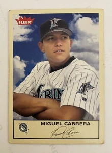 Miguel Cabrera FLEER 2005 Card # 501 FLORIDA MARLINS - Picture 1 of 2