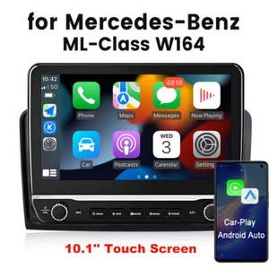 10.1" Android 13 Car Radio Stereo CarPlay for Benz W164 X164 ML350 ML450 GL450 - Bild 1 von 12