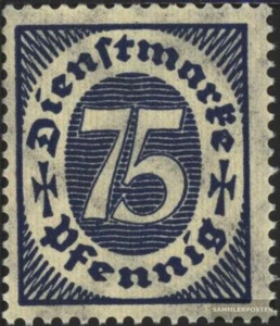 German Empire D69 proofed used 1922 Numbers - Picture 1 of 1