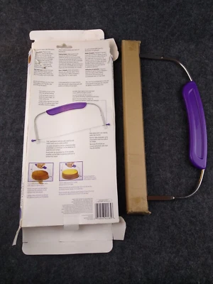 Wilton 10" Small Cake Leveler Cutter Baking Cooking Presentation Slicer Cut Tool - Image 1 of 4