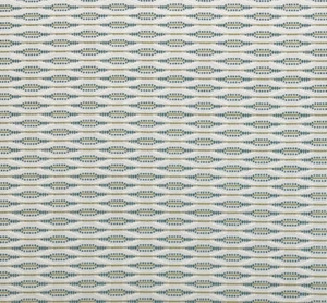 BALLARD DESIGNS FAYGO TROPICS BLUE GEO CRYPTON® PERFORMANCE FABRIC BY YARD 54"W - Picture 1 of 7