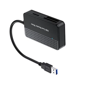 1 PC USB 3.0 Multi Slot Card Reader Compact Flash Card Readers For SD/SDHC/SDXC - Picture 1 of 13