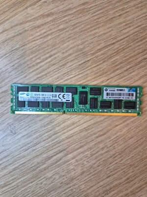 Samsung 8GB 2Rx4 PC3L-10600R-09-11 M393B1K70EB0-YH9 Server Memory Ram 647650-071 - Image 1 of 4