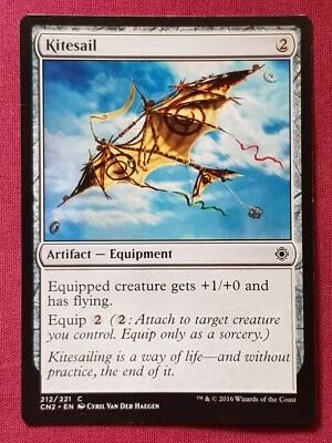 Magic The Gathering CONSPIRACY TAKE THE CROWN KITESAIL artifact card MTG - Image 1 of 2