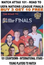 MATCH ATTAX 101 UEFA NATIONS LEAGUE 2022 COUNTDOWN/ INTERNATIONAL/ YOUNG PLAYERS