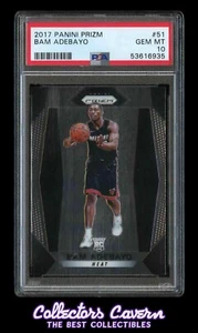 2017 Panini Prizm #51 Bam Adebayo PSA 10 (GEM MINT) RC - Picture 1 of 2