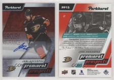 2020-21 Parkhurst Prominent Prospects Red /10 Jani Hakanpaa #PP15 Rookie Auto RC
