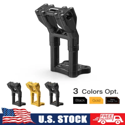 For Harley Street Glide FLHX 06-23 Modular Kickback Handlebar Pullback Risers - Image 1 of 4