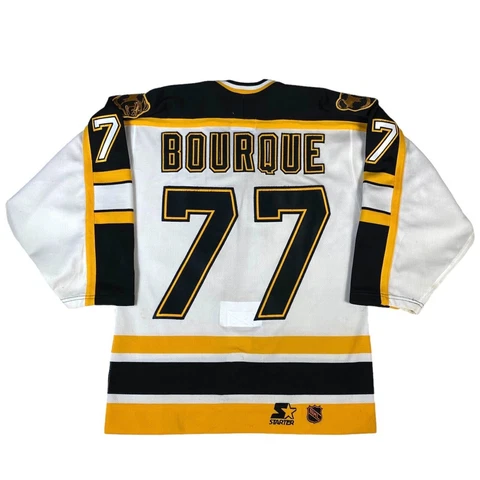 RAY BOURQUE BOSTON BRUINS 1998 STARTER CENTER ICE AUTHENTIC STITCHED JERSEY Cover