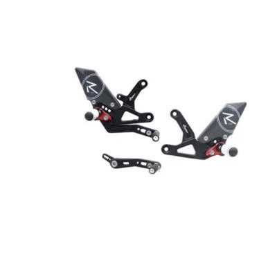 Marchepieds Réglable LIGHTECH R Version pour Triumph 1200 Speedtriple Rs - Photo 1/3