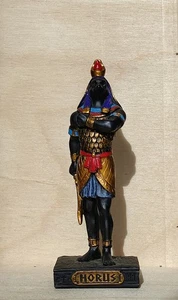 Horus Ancient Egypt Mythology Statue, Cold Cast Black Figure Knossos Shop - Picture 1 of 3