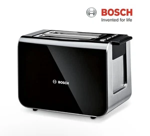 Tostadora Bosch TAT8613NGB Styline 2 Rebanadas Negra *NUEVA - MANUAL NO INCLUIDO* - Imagen 1 de 7