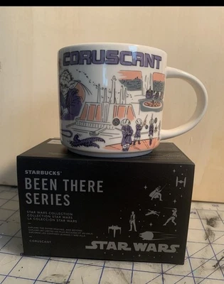 Disney Parks 2023  Starbucks Star Wars Been There Series Mug Coruscant NIB - Image 1 of 4
