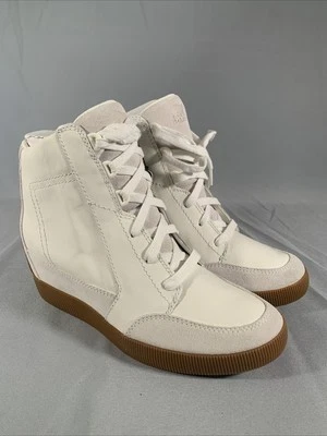 Sorel Mujer Out 'N About Cuña, Blanco Sal Marina Talla 8.5 Foto 1 de 4