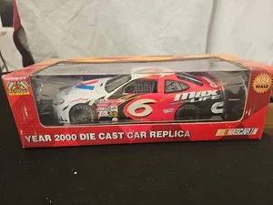 Mark Martin 2000 #6 Valvoline NASCAR White Knuckle Racing Ford Taurus 1:24 Nuevo en caja - Imagen 1 de 8