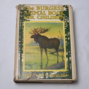 The Burgess Animal Book for Children, Thornton Burgess, 1950 HC w/ Dust Jacket - Picture 1 of 16