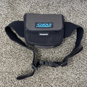Panasonic CD Jogger Neopren Case Bauchtasche Reise Aufbewahrung Vintage mit RIEMEN - Bild 1 von 4