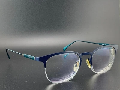 Tommy Hilfiger Eyeglasses Frame TH 1385 QFY Half Rim Dark Blue, 50-20-145, Metal - Image 1 of 4
