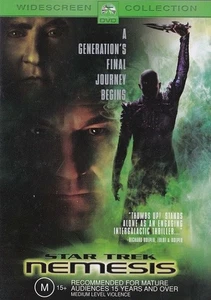 STAR TREK - NEMESIS (Patrick STEWART Jonathan FRAKES) Sci-Fi Film DVD Region 4 - Picture 1 of 1