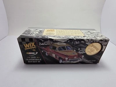 Vintage SpecCast WIX Filters 1948 Oldsmobile Rocket 88 Bank w coin New In Box - Image 1 of 4