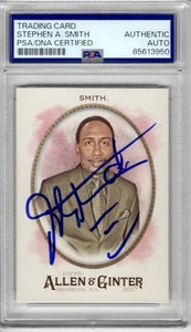 Stephen A Smith signed autographed 2017 Allen & Ginter #299 PSA/DNA ESPN - Picture 1 of 2