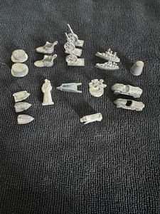 MISC. ORIGINAL VINTAGE MONOPOLY BOARD GAME METAL REPLACEMENT PIECES Collectibles - Picture 1 of 13