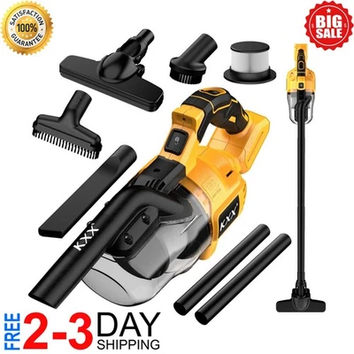 Aspiradora sin cable para batería DeWalt 20V, aspiradora eléctrica de mano 5 en 1 Foto 1 de 4