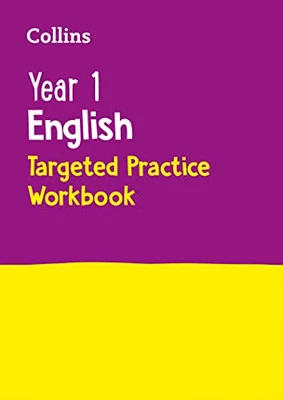 Year 1 English Targeted Practice Workbook: KS1 Home Learning a... by Collins KS1 - Image 1 of 2