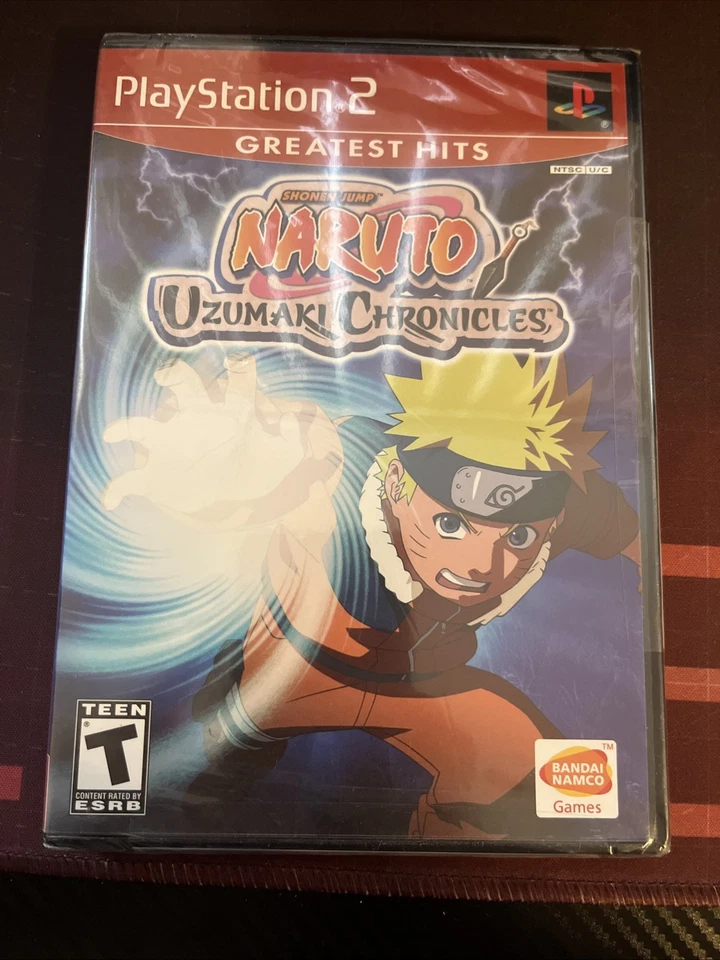 NEW Sealed Red Label Greatest Hits Naruto Uzumaki Chronicles Sony PlayStation 2  - Image 1 of 4