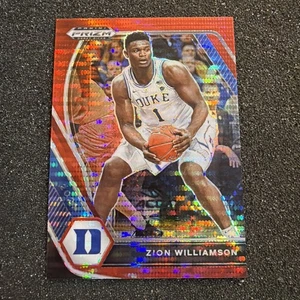 2021 Panini Prizm Draft Picks Red Pulsar Zion Williamson - Bild 1 von 2