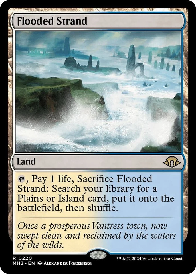 Flooded Strand Modern Horizons 3 NM MTG Non-Foil - Image 1 of 1