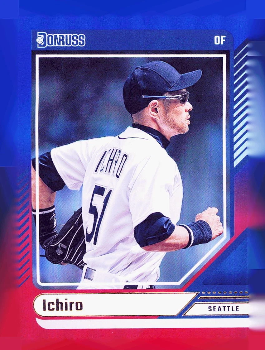 Donruss Ichiro Suzuki Baseball Serial Numbered Sports Trading