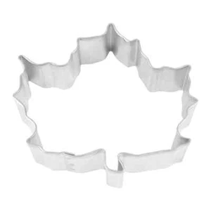 Maple Leaf 3.5'' Cookie Cutter Metal Fall Leaves Halloween Autumn Thanksgiving - Picture 1 of 12