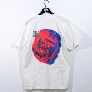 After Shock Liquor Alcohol Promo T-Shirt Large VTG 90s Streetwear Skate - Picture 1 of 9