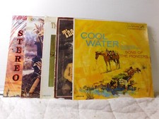 LOT OF  5 THE SONS OF THE PIONEERS   VINTAGE  COUNTRY MUSIC 33 RPM LPS