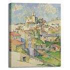Cezanne veduta di Gardanne 2 quadro stampa tela dipinto telaio arredo casa