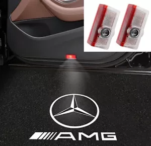 2x LED A-M-G Projektor für Mercedes W176 W177 W246 W247 W205 W212 W213 Türlicht - Bild 1 von 10