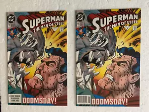SUPERMAN - MAN OF STEEL #19 NM DC COMICS 1992 - DIRECT & NEWSSTAND - Bild 1 von 2