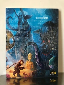 IELLO ART BOOK 2016 10 DETACHABLE BOARD GAME ILLUSTRATIONS FACTORY SEALED NEW - Picture 1 of 3
