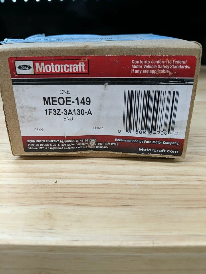 MEOE-149 Motorcraft Tie Rod End Front Driver or Passenger Side New RH LH - Image 1 of 1