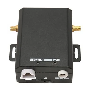 US Plug Industrial 4G LTE WiFi Router With SIM Card Slot 2 External Antennas Set - Picture 1 of 24